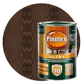 Влагостойкая лазурь для дерева Pinotex Ultra Палисандр (1л)